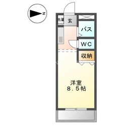 グランチェスタⅢの物件間取画像